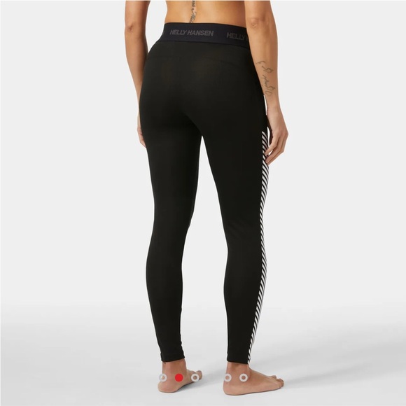 Helly Hansen Black LIFA Base Layer Pants - Picture 2 of 2
